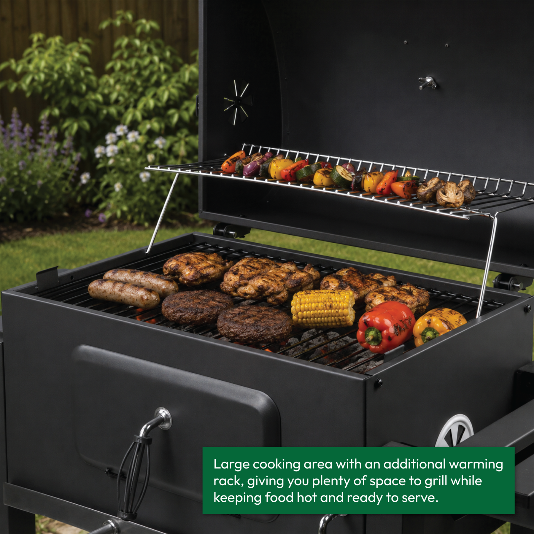 KCT Deluxe Charcoal BBQ Grill