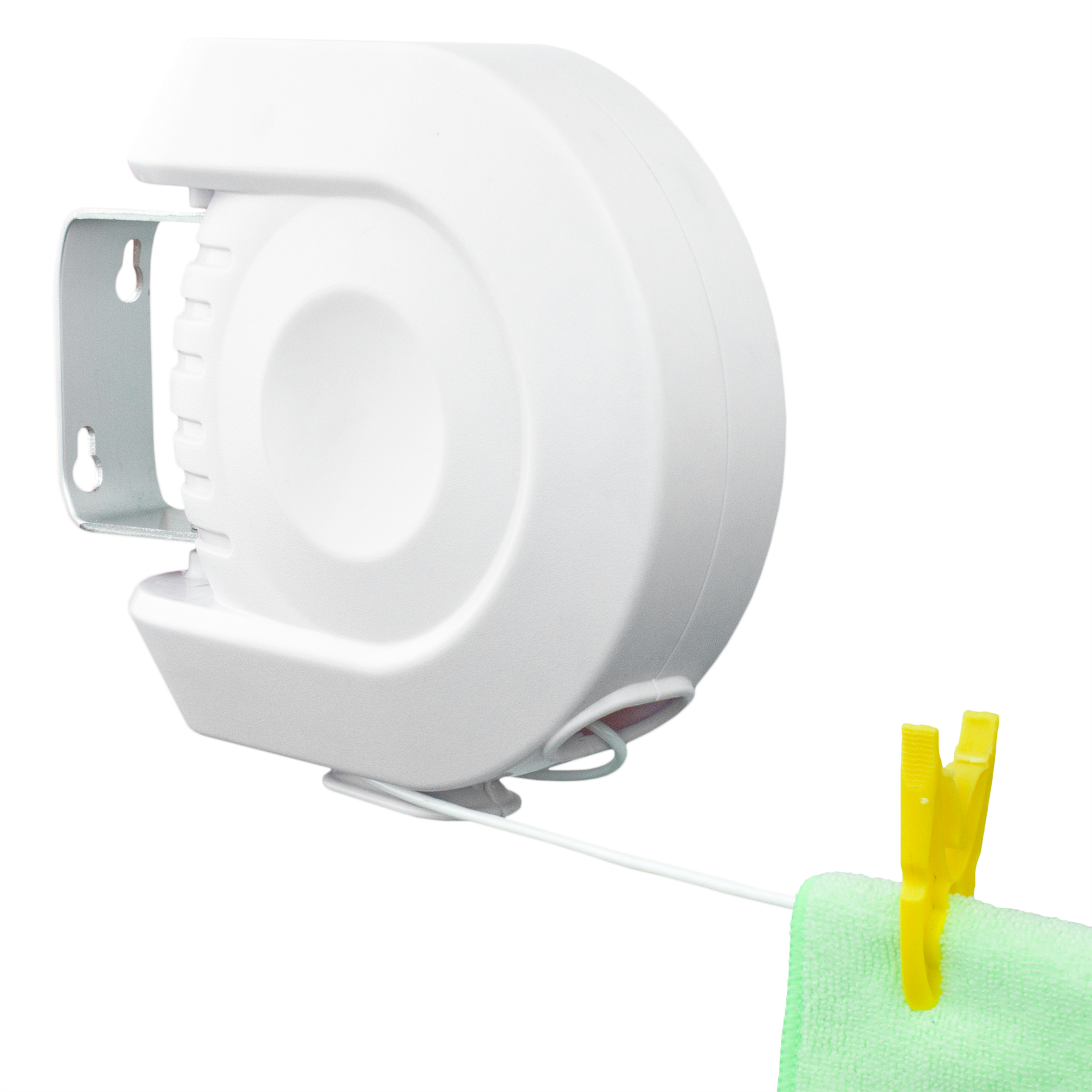 KCT Single Wall Mountable Retractable Washing Line