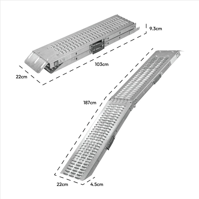 KCT 2 Pack Vehicle Loading Ramp