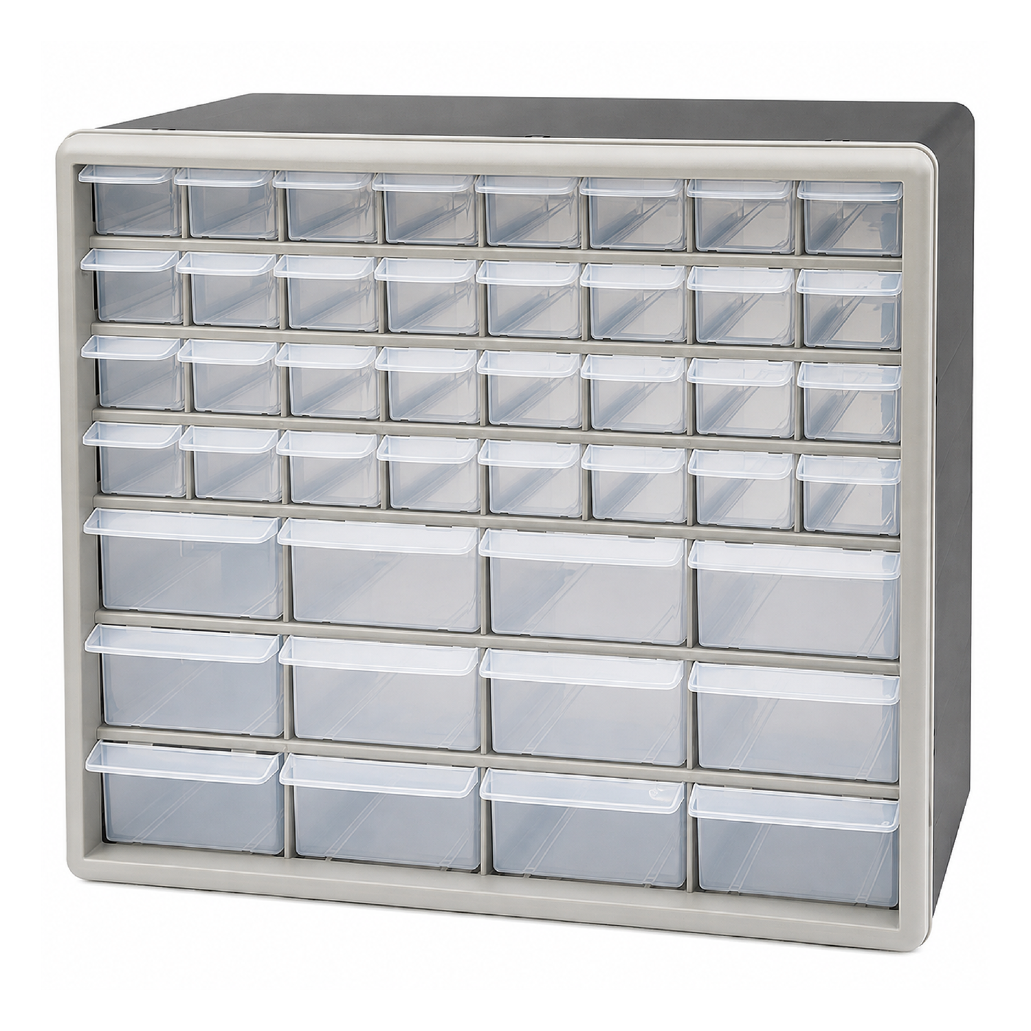 KCT Plastic Multi Compartment Wall Mountable Storage Drawer Units