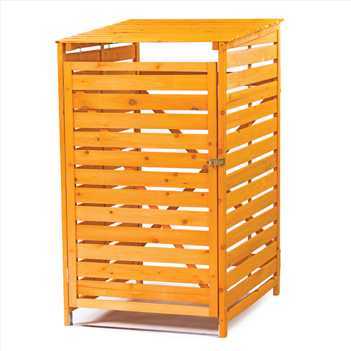 KCT Single Wheelie Bin Storage Shed