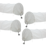 KCT 4 Pack Fleece Garden Net Cloche Grow Tunnel