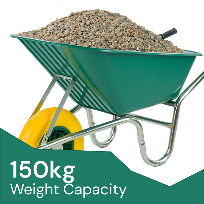 KCT 110 Litre Garden Steel Wheelbarrows