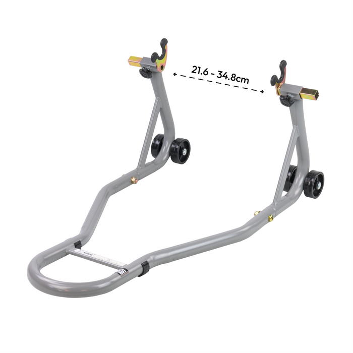 KCT Motorbike Front & Rear Heavy Duty Paddock Stand + Tyre Warmer Covers Combo