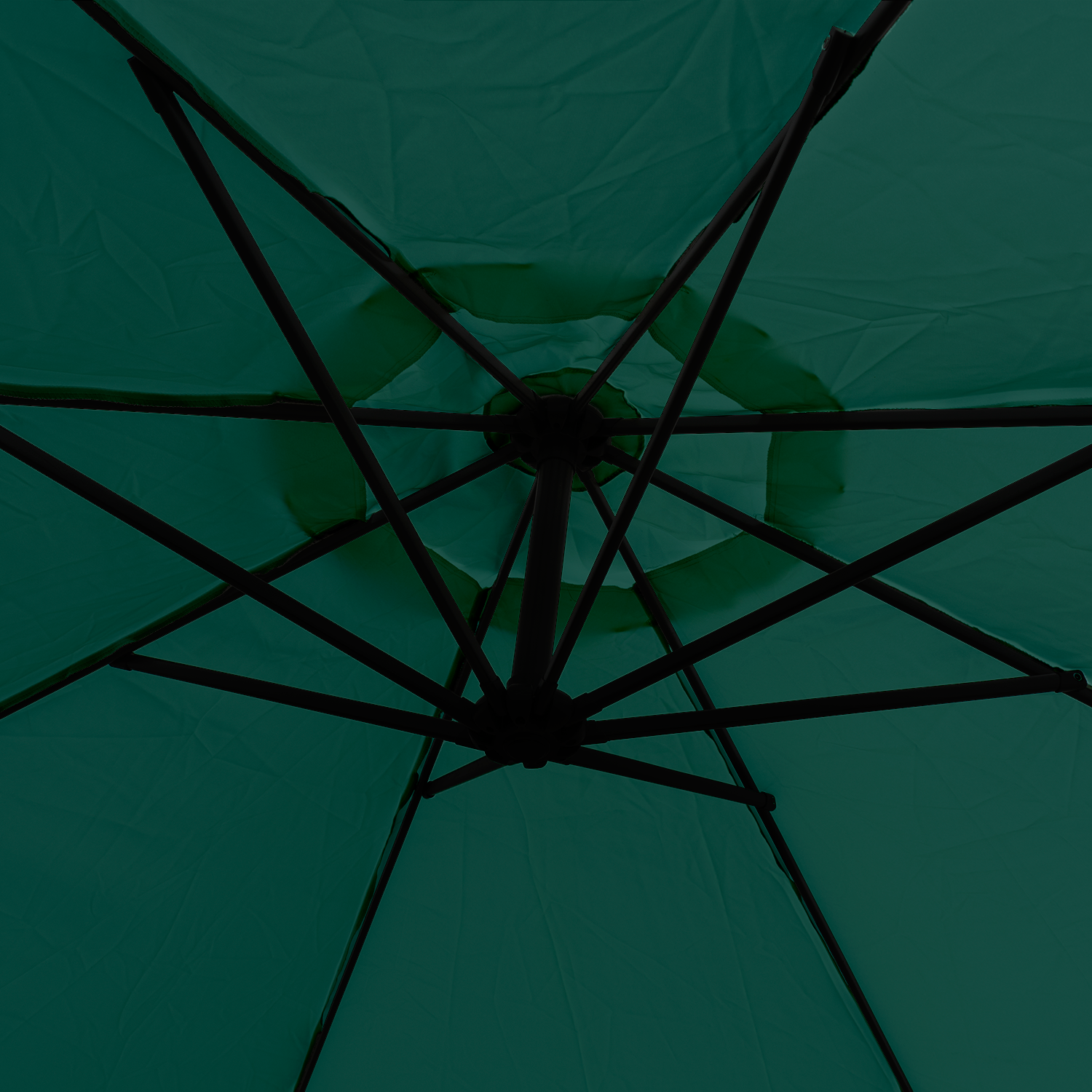 KCT 3m Large Cantilever Garden Parasols with Base and Cover Kit