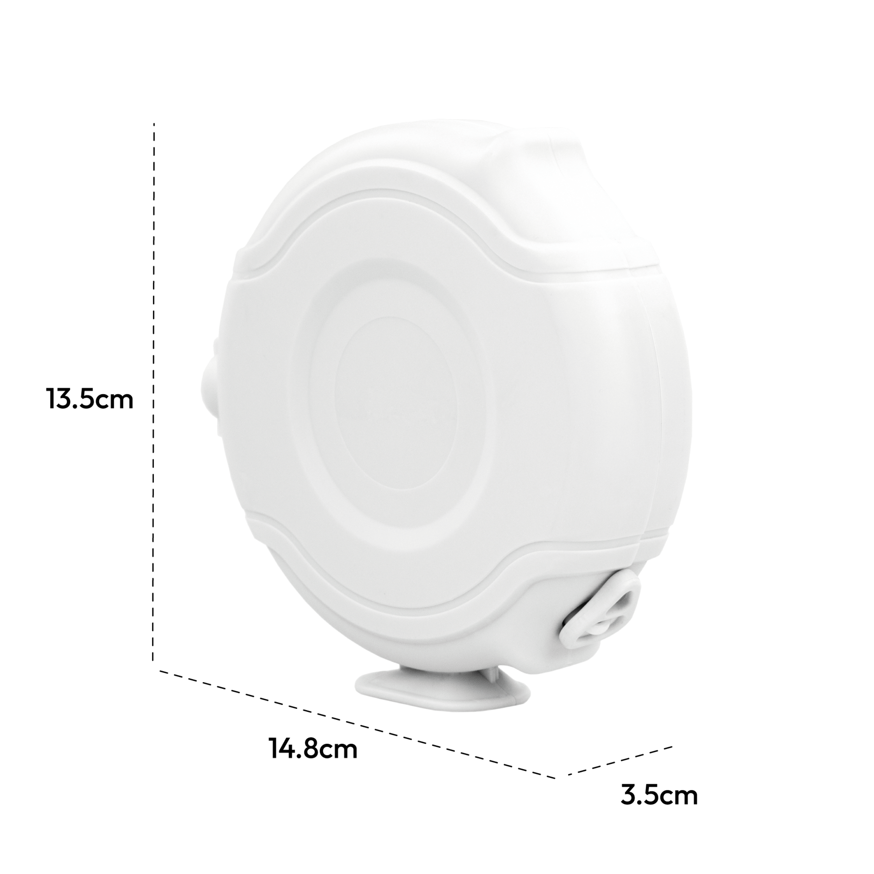 KCT Single Wall Mountable Retractable Washing Line