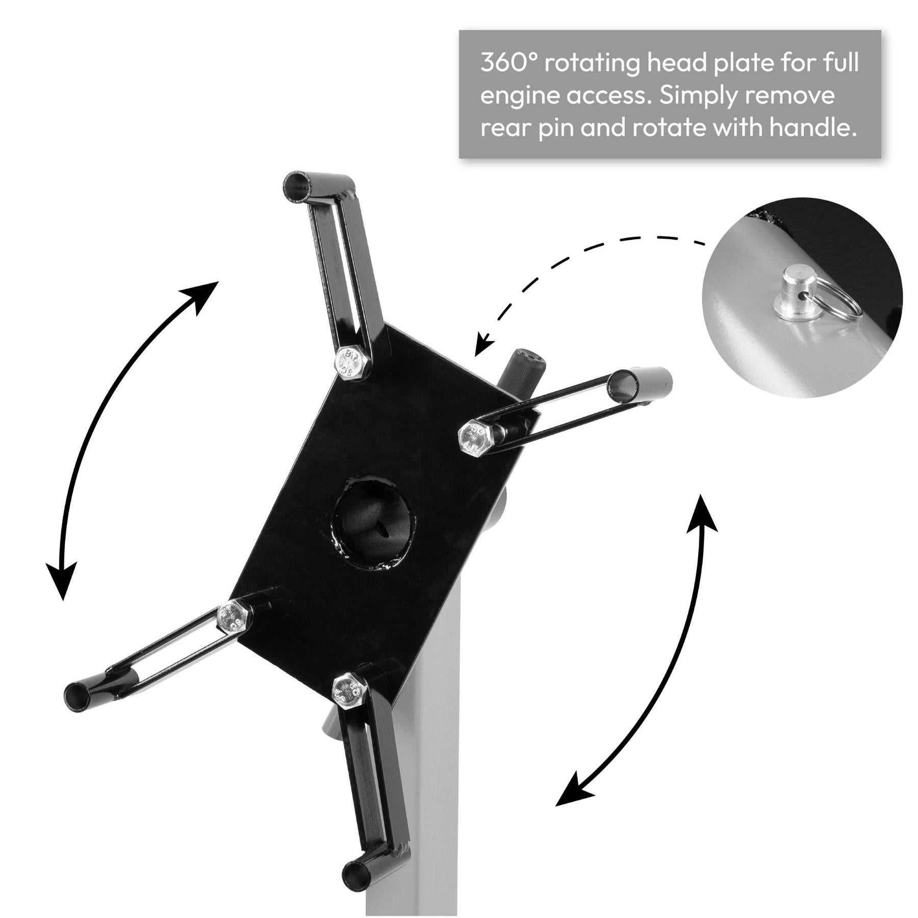 KCT Rotating Engine Support Stand