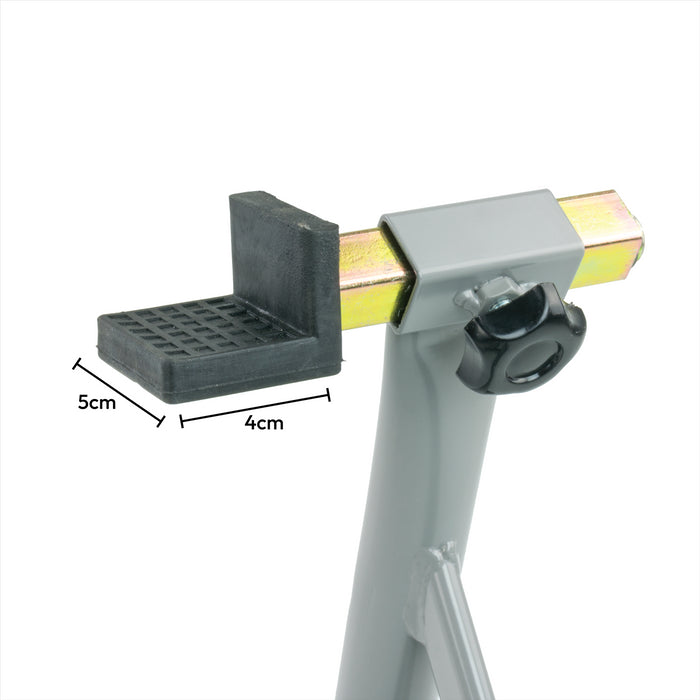 KCT Motorbike Rear Dolly Adjustable Heavy Duty Paddock Stand Locking Casters