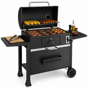 KCT XXL Charcoal BBQ Grill & Smoker