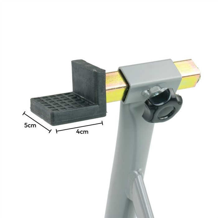 KCT Motorbike Rear Dolly Adjustable Heavy Duty Paddock Stand Locking Casters