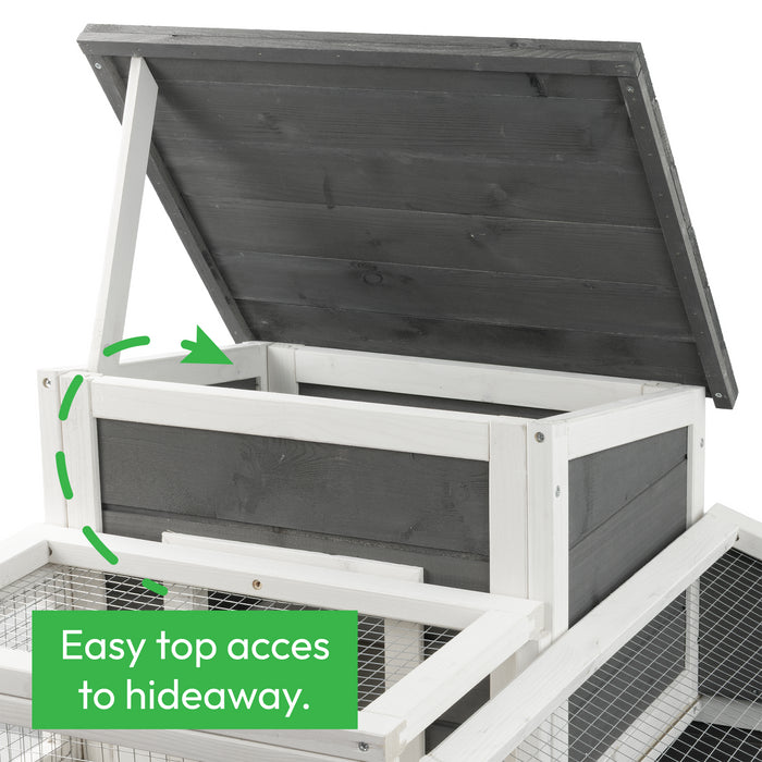 KCT Wooden Tortoise House and Run