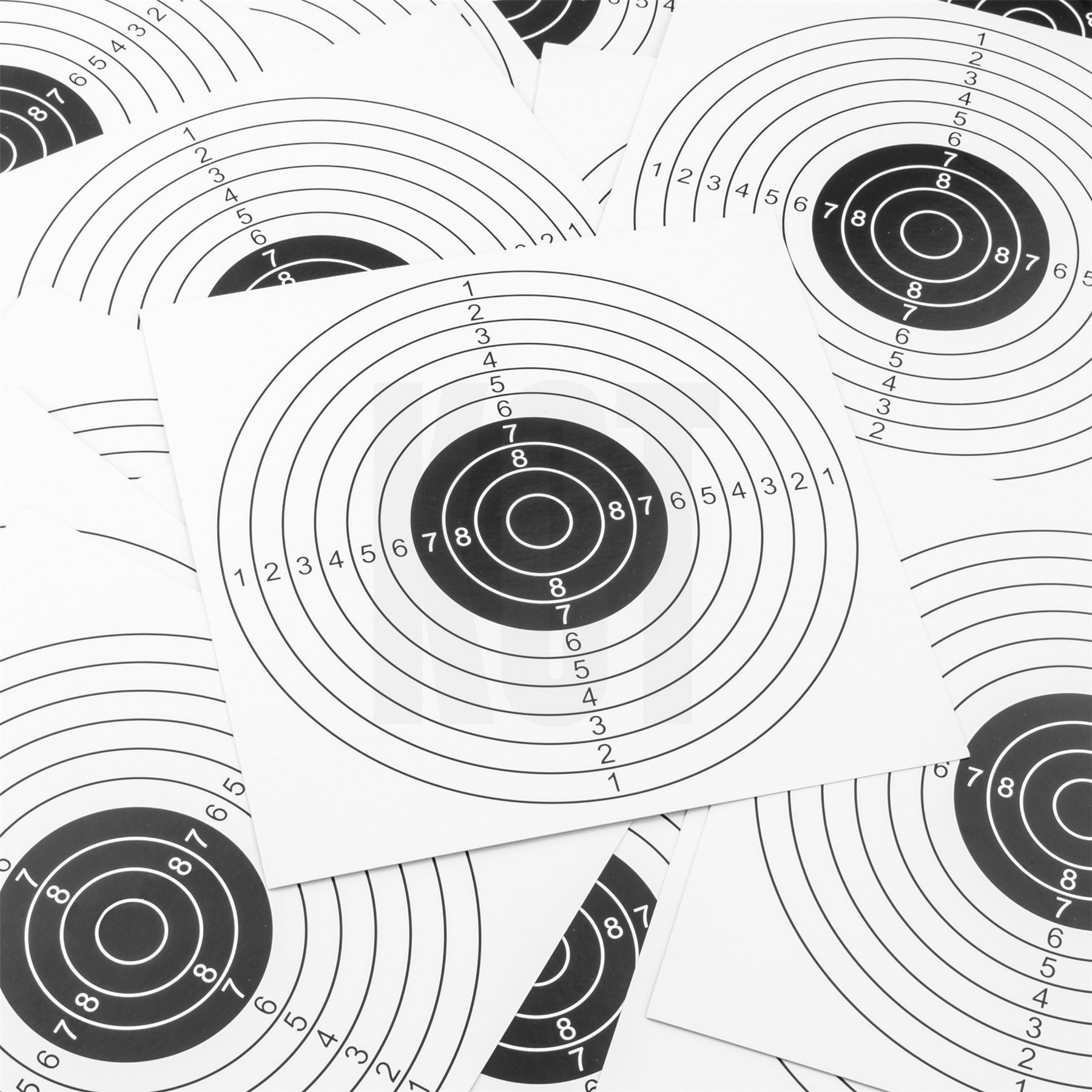 KCT 14cm Shooting Funnel Target Holder With Targets