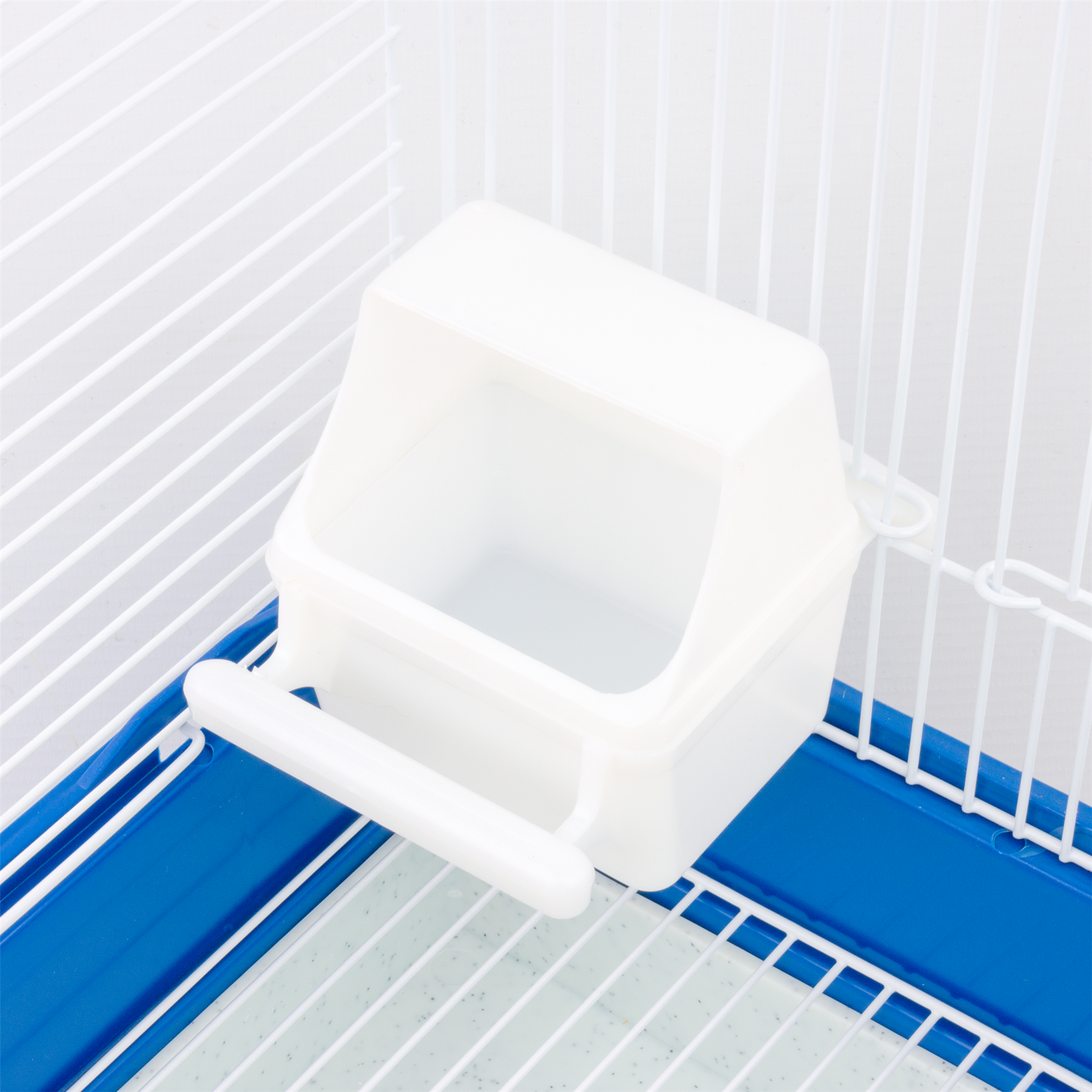 KCT Santiago Plus Exotic Portable Bird Small Cage  - Blue