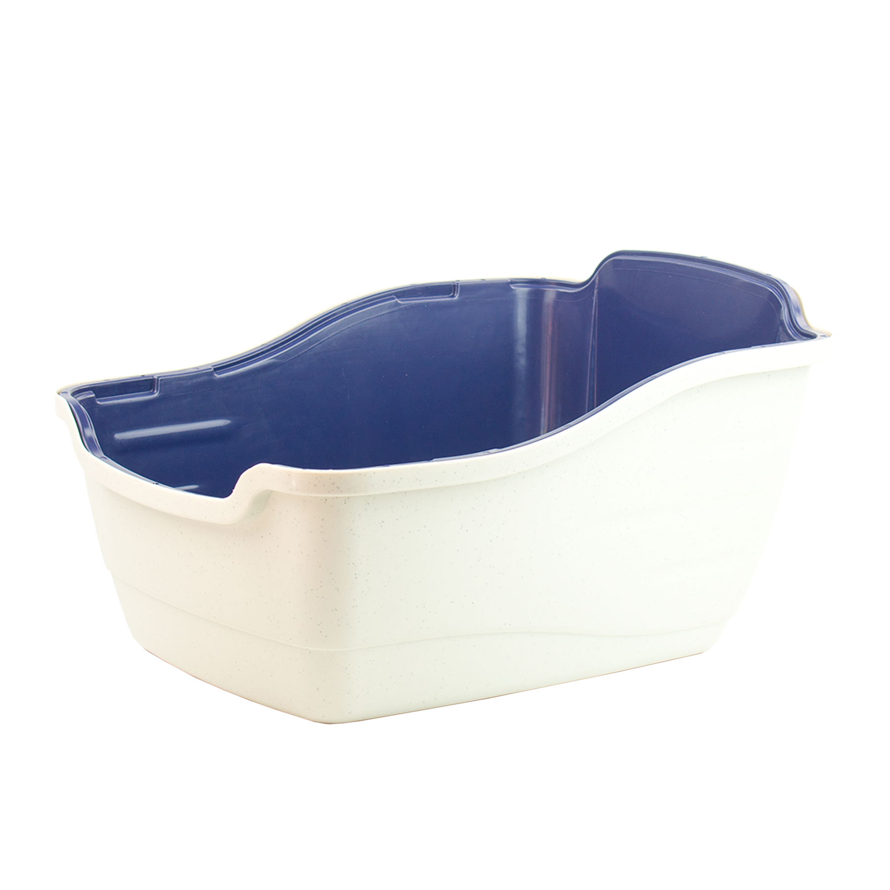 KCT Hooded Cat Litter Box/Tray - Blue