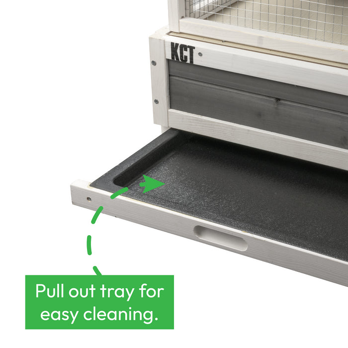 KCT Wooden Tortoise House and Run