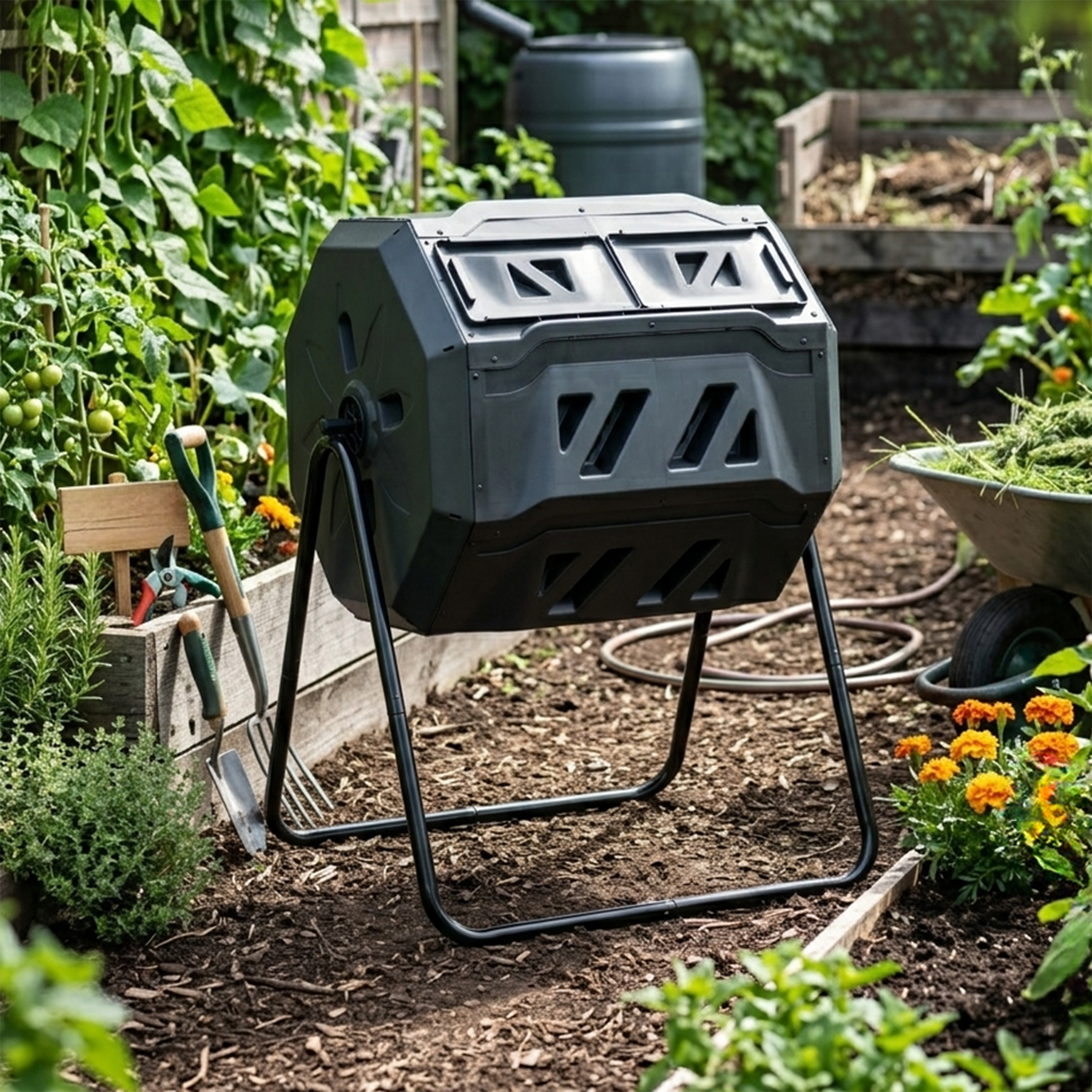 KCT Compost Tumbler 160 Litre Capacity