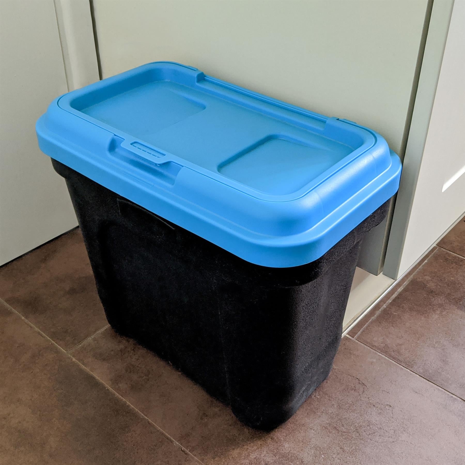 KCT Airtight Containers with Scoop for Dry Pet/Bird/Fish Food  - 7kg (15L) /15kg (30L)