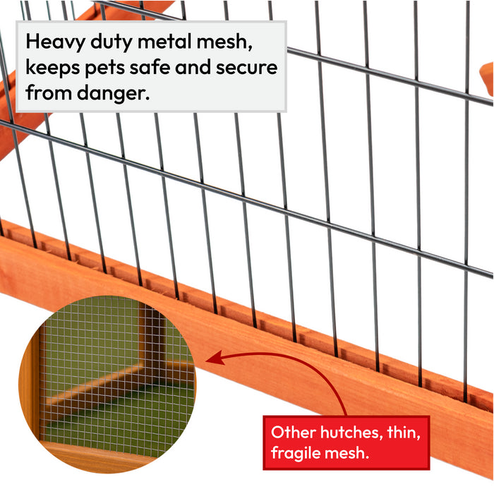 KCT Verona Rabbit Hutch and Run