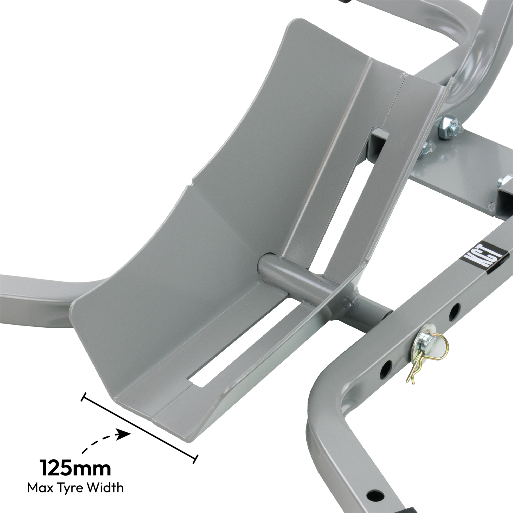 KCT Motorcycle Paddock Wheel Chock Stand