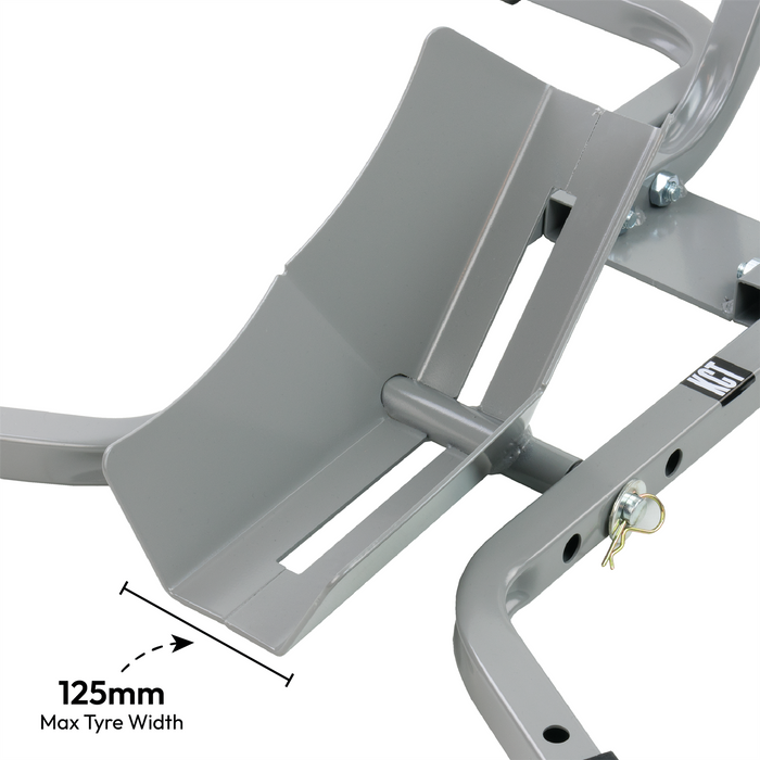 KCT Motorcycle Paddock Wheel Chock Stand