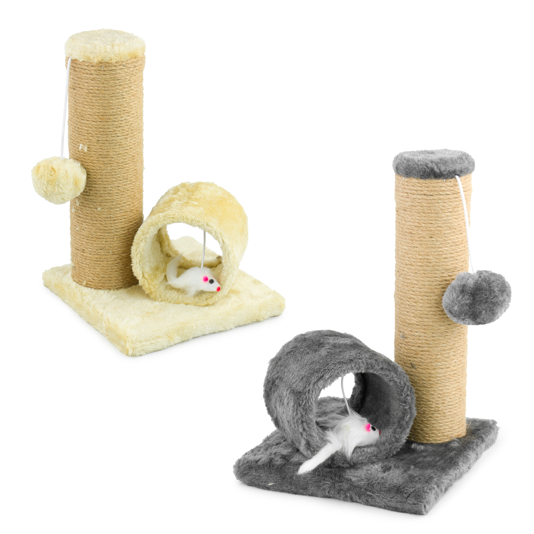 KCT Kitten Scratching Posts With Tunnels