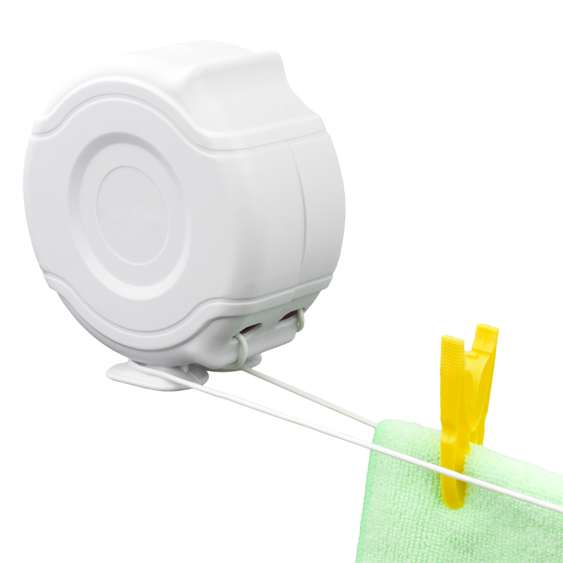 KCT Twin Wall Mountable Retractable Washing Line