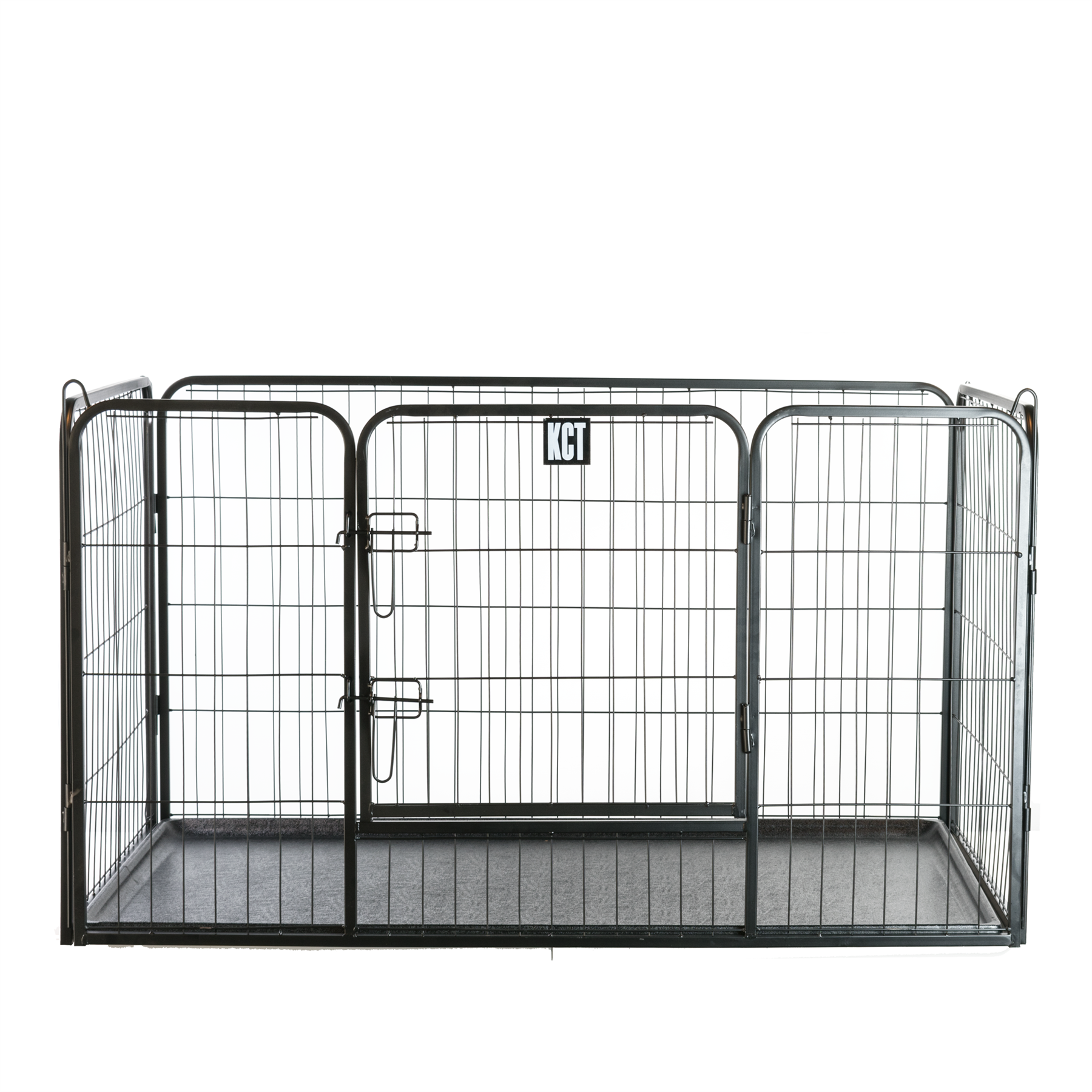 KCT Heavy Duty Pet Playpens with Plastic Floor