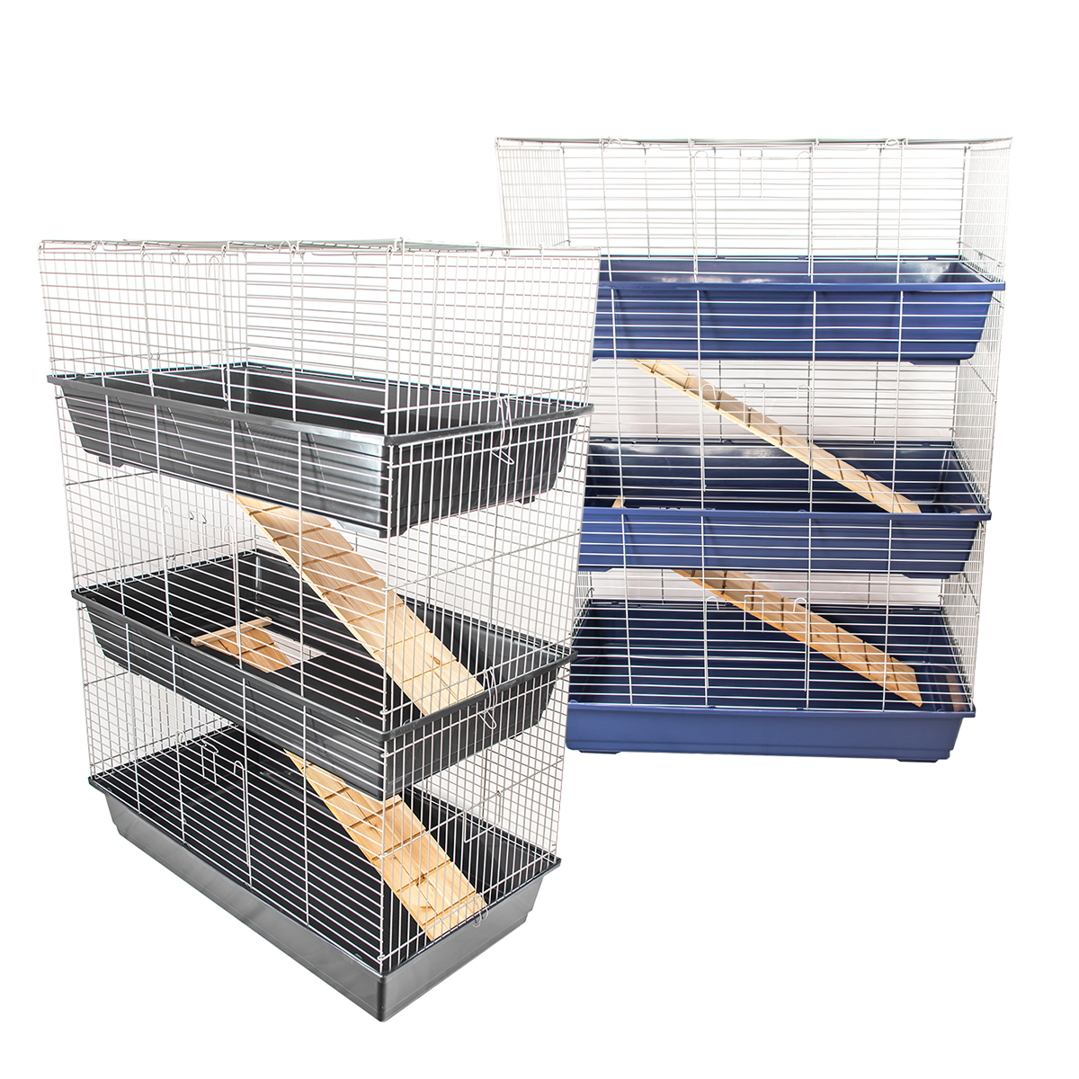 KCT Triple Level Indoor Small Pet Cage / Hutch