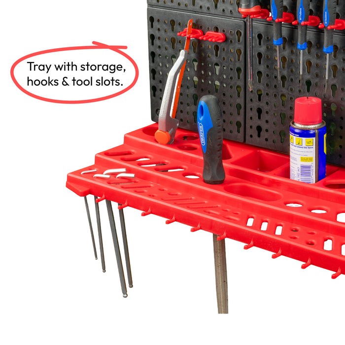 KCT 3pcs Wall Mount Storage Organiser