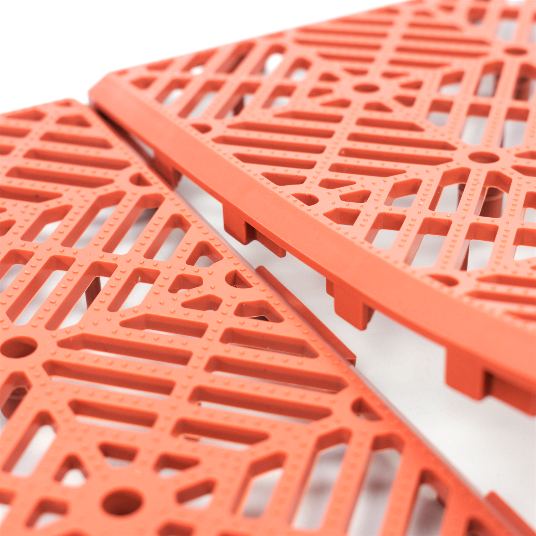 KCT Coloured Garden Path and Patio Decking Interlocking Tiles - Pack of 5