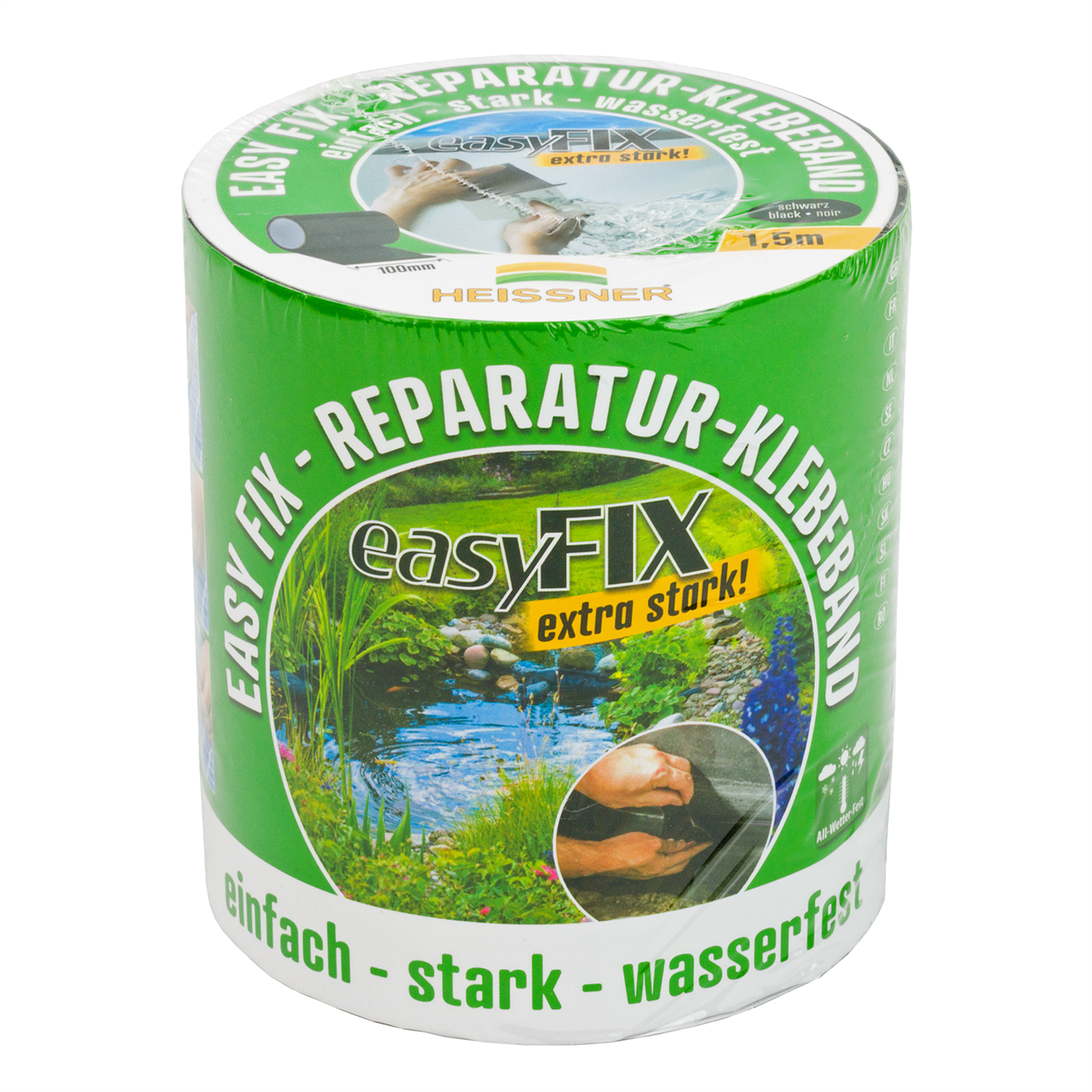Heissner Easy Fix Universal Waterproof Repair Tape - Black