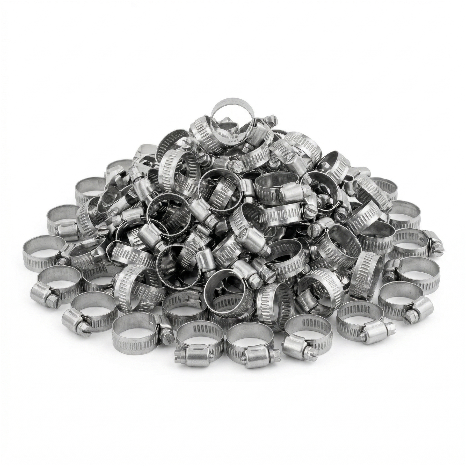 KCT Stainless Steel Hose Pipe Clip Tube Clamps for All types of Hose - Bulk Trade Pack