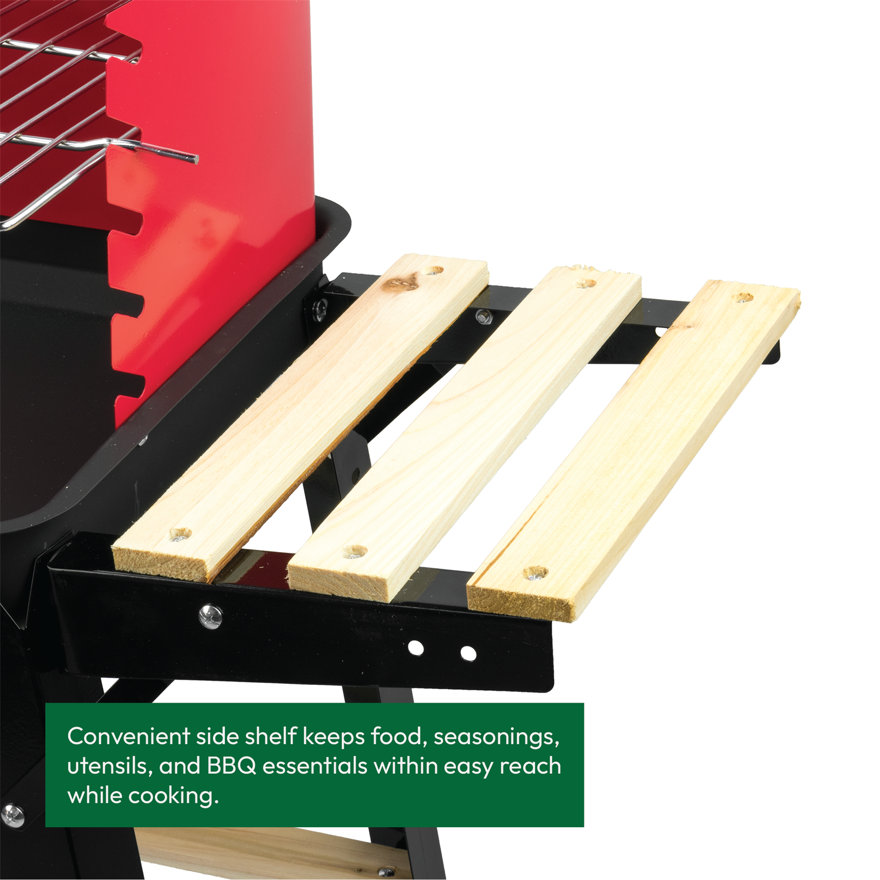 KCT Open Top Trolley BBQ with  Tool Set