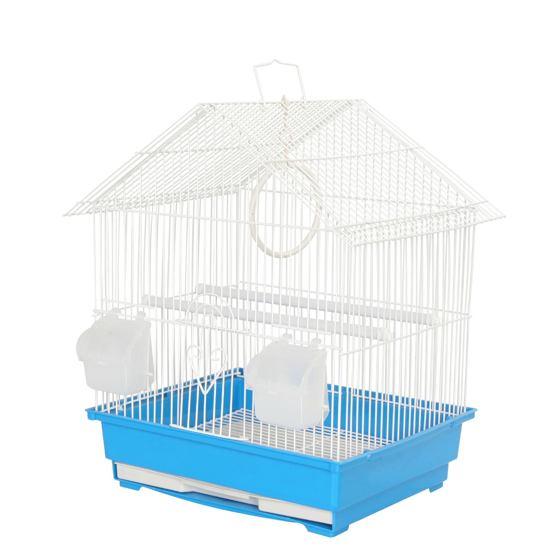 KCT Lima Small Exotic Bird Travel Cage - Blue