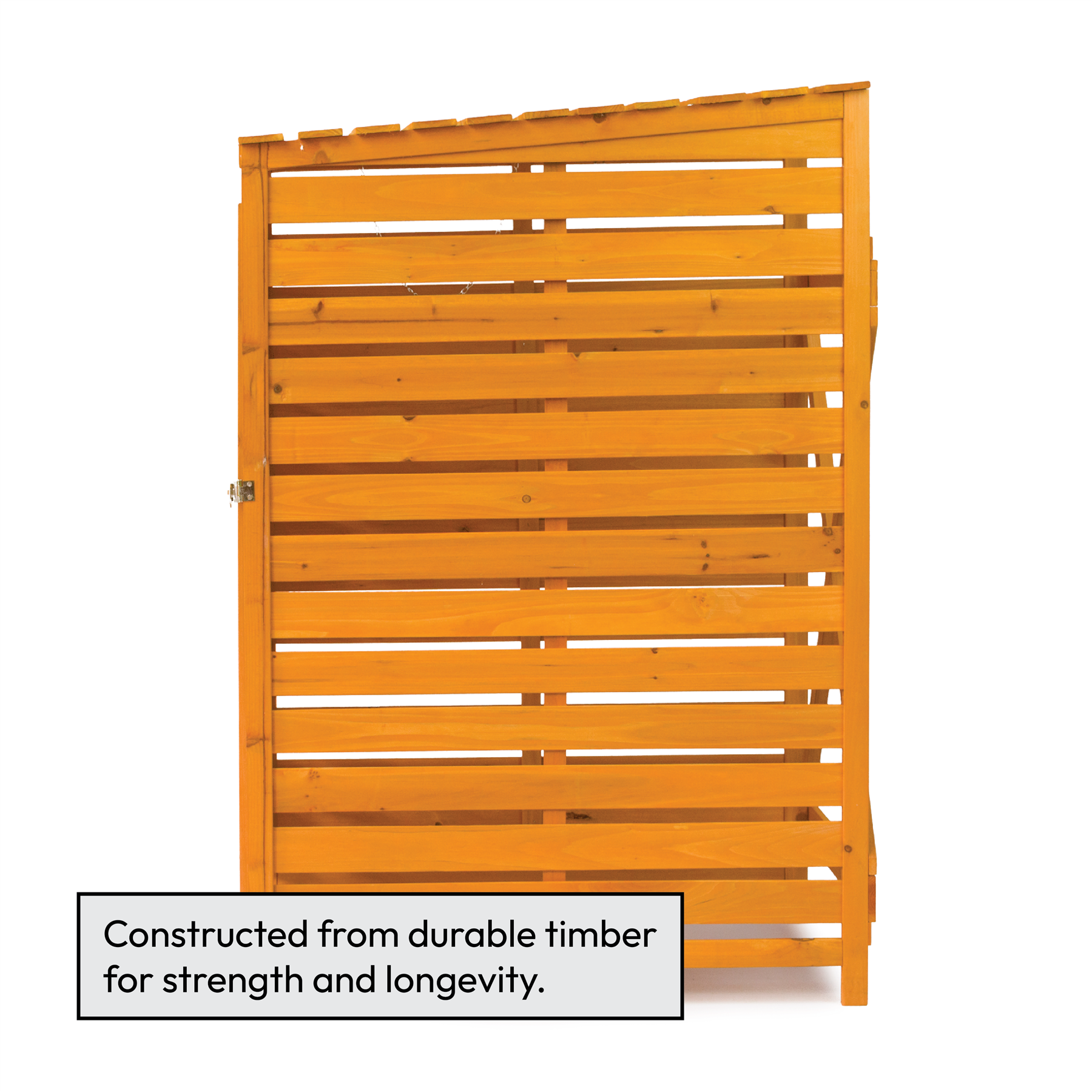 KCT Single Wheelie Bin Storage Shed