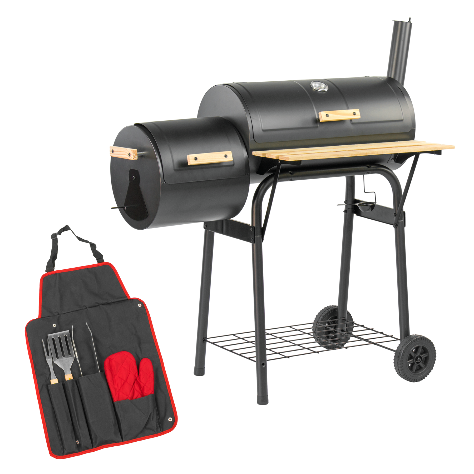KCT Outdoor Multifunction BBQ Smoker with Tool Set