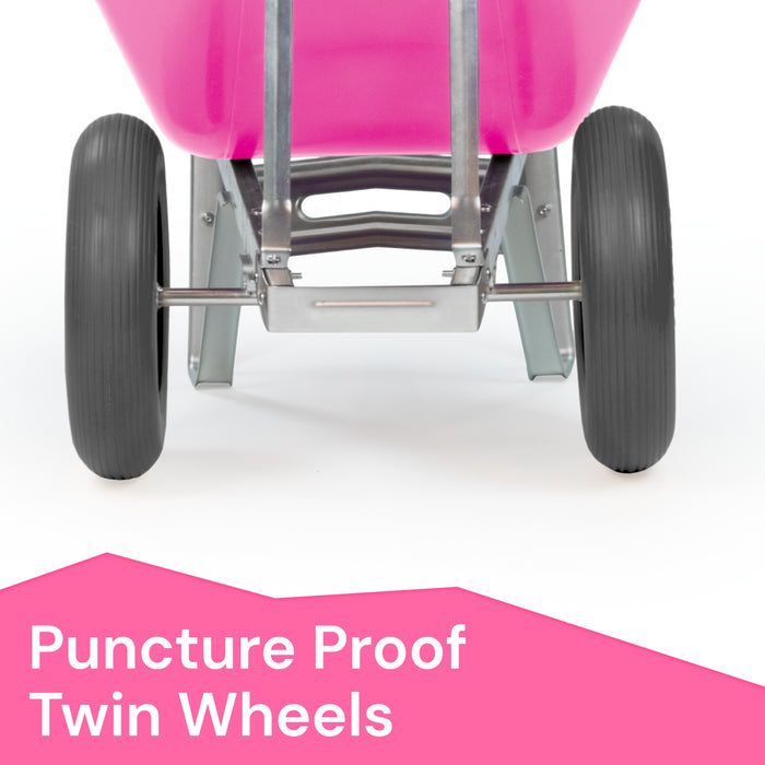 KCT 160L XL Twin Wheelbarrow