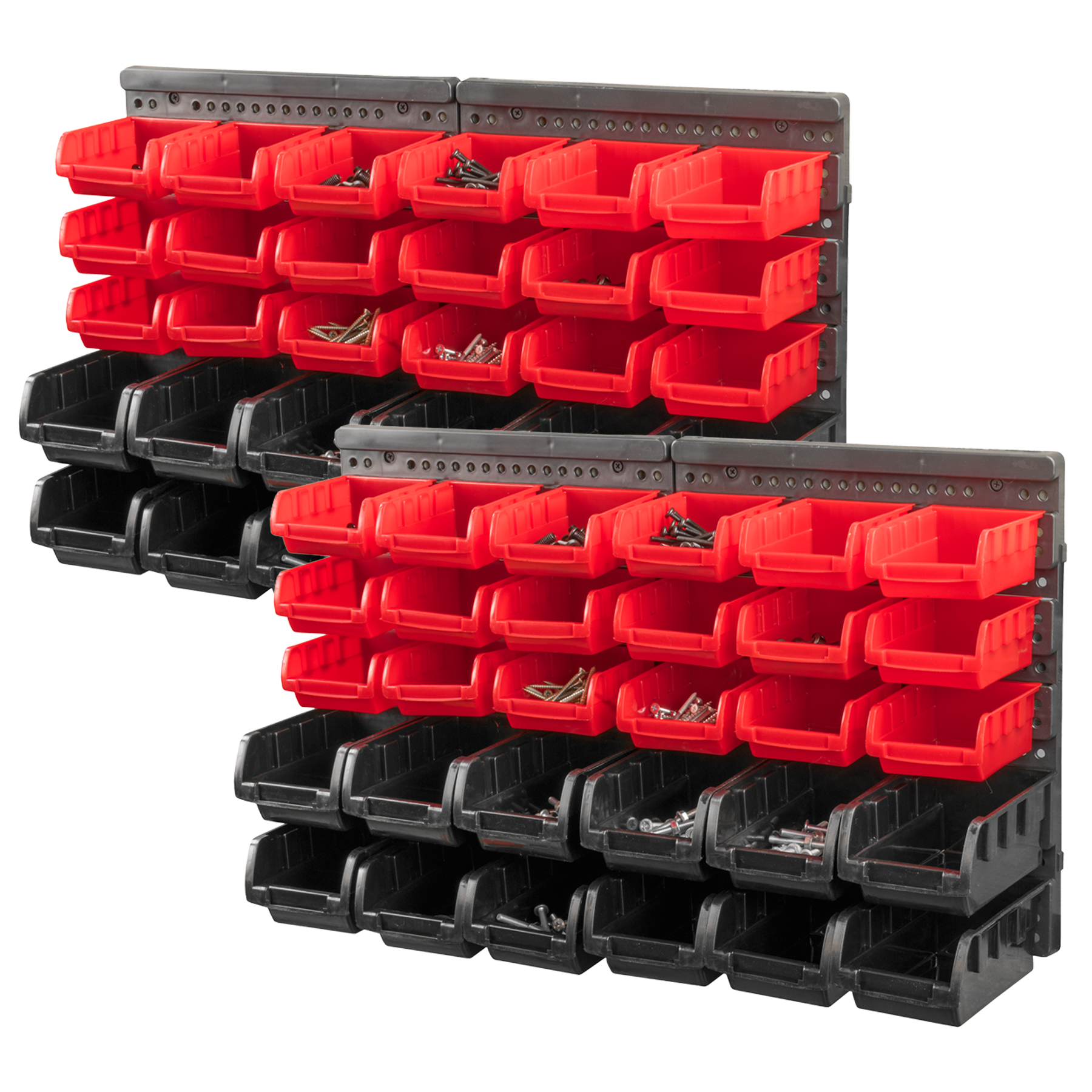 KCT 64 Pcs Wall Mounted Tool Storage Organiser