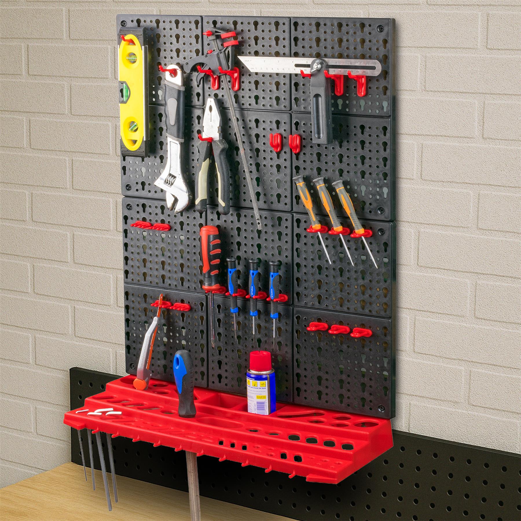 KCT 3pcs Wall Mount Storage Organiser