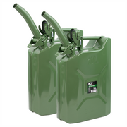 KCT 10L Jerry Can with Pouring Spout -  Twin Pack