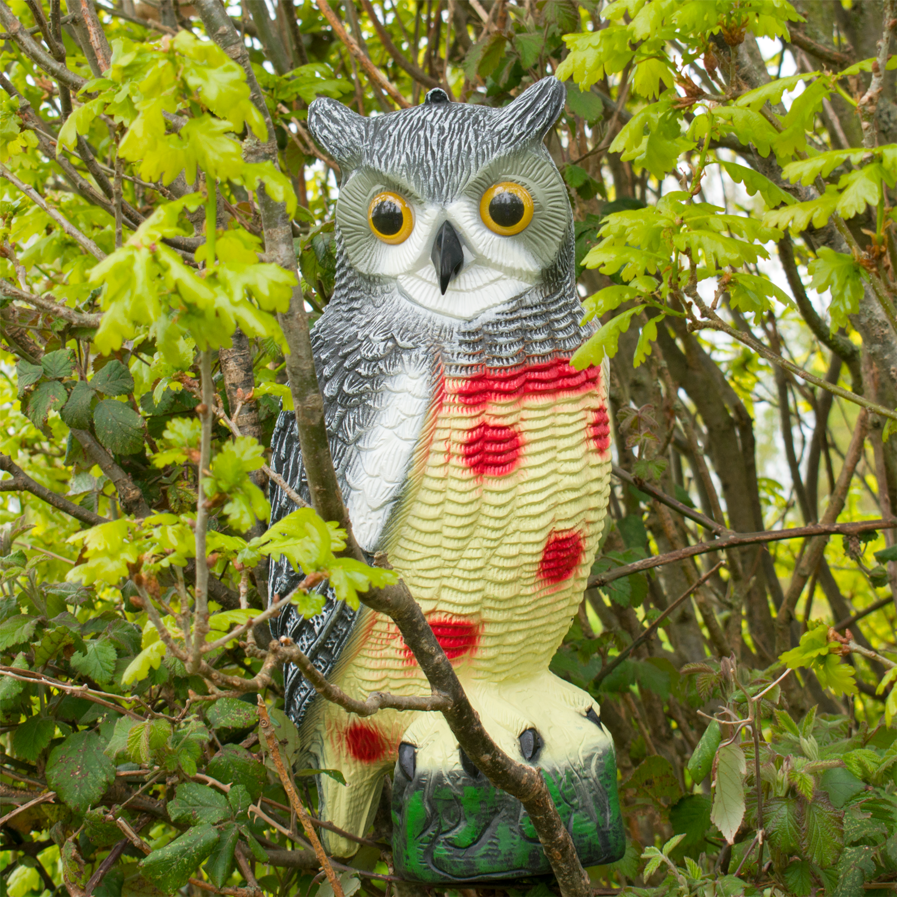 KCT Garden and Pond Decorative Decoy Owl
