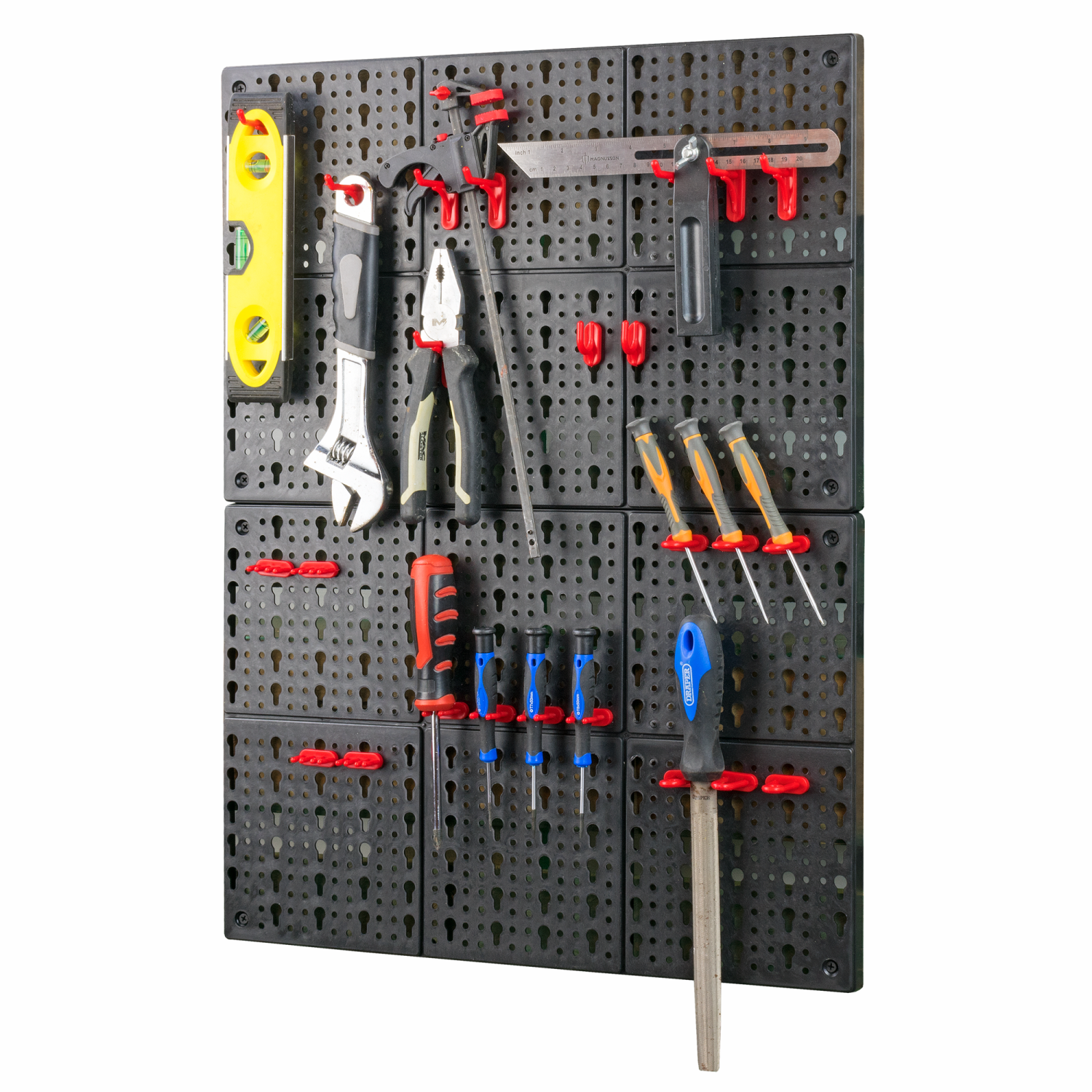 KCT 2pcs Wall Mount Storage Organiser
