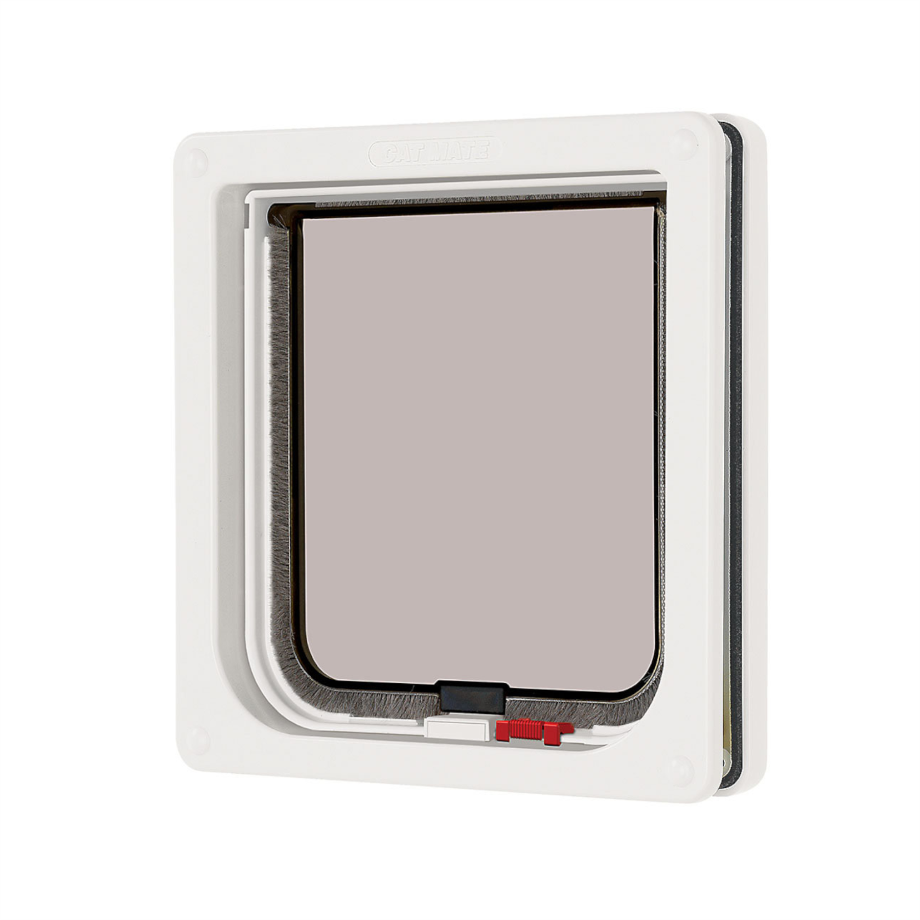 Pet Mate Lockable Cat Flap White