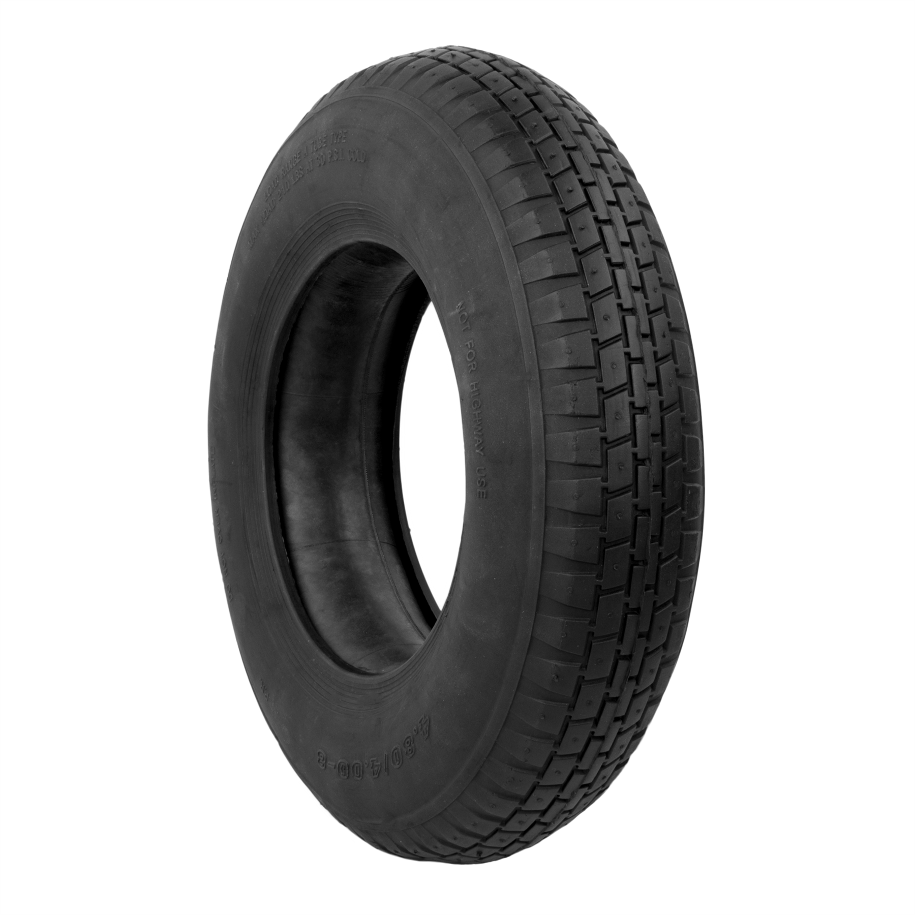 KCT Wheelbarrow Wheel Tyre/Inner Tube Parts (4.80/4.00 - 8) - Fits 16" wheel