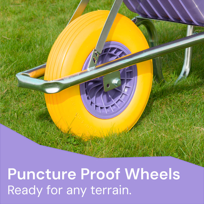 KCT 110 Litre Garden Steel Wheelbarrows