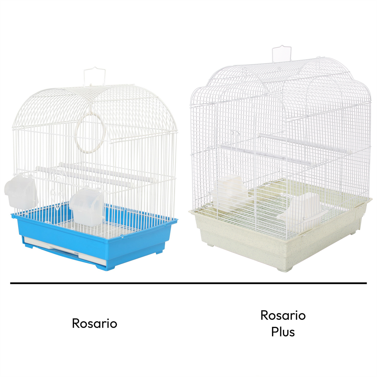 KCT Rosario Plus Small Exotic Bird Travel Cage - Blue