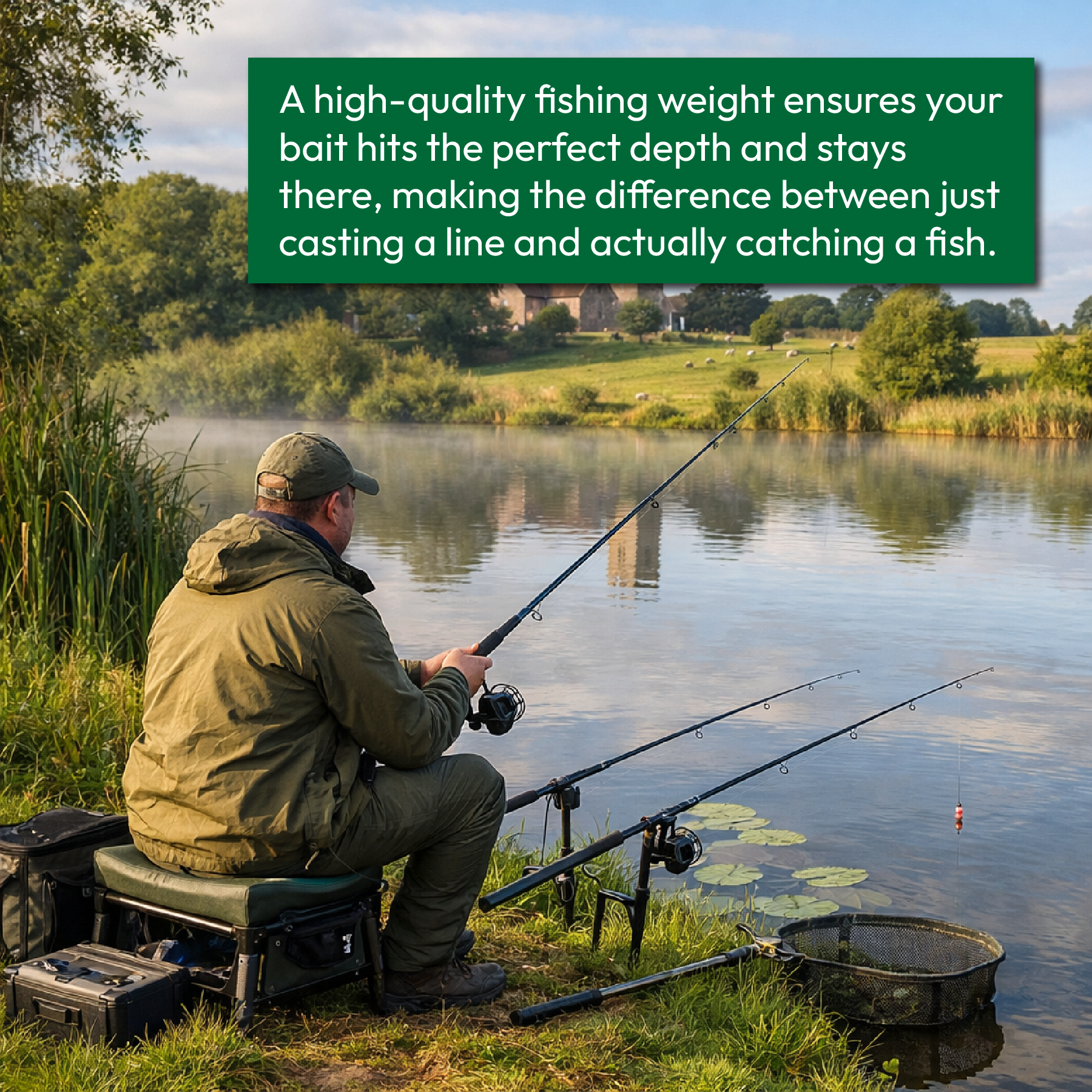 KCT Flat Pear Lead Fishing Weights
