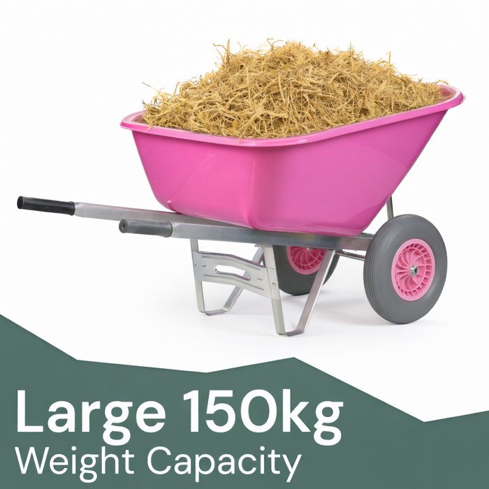 KCT 200L XL Heavy Duty Twin Wheelbarrow