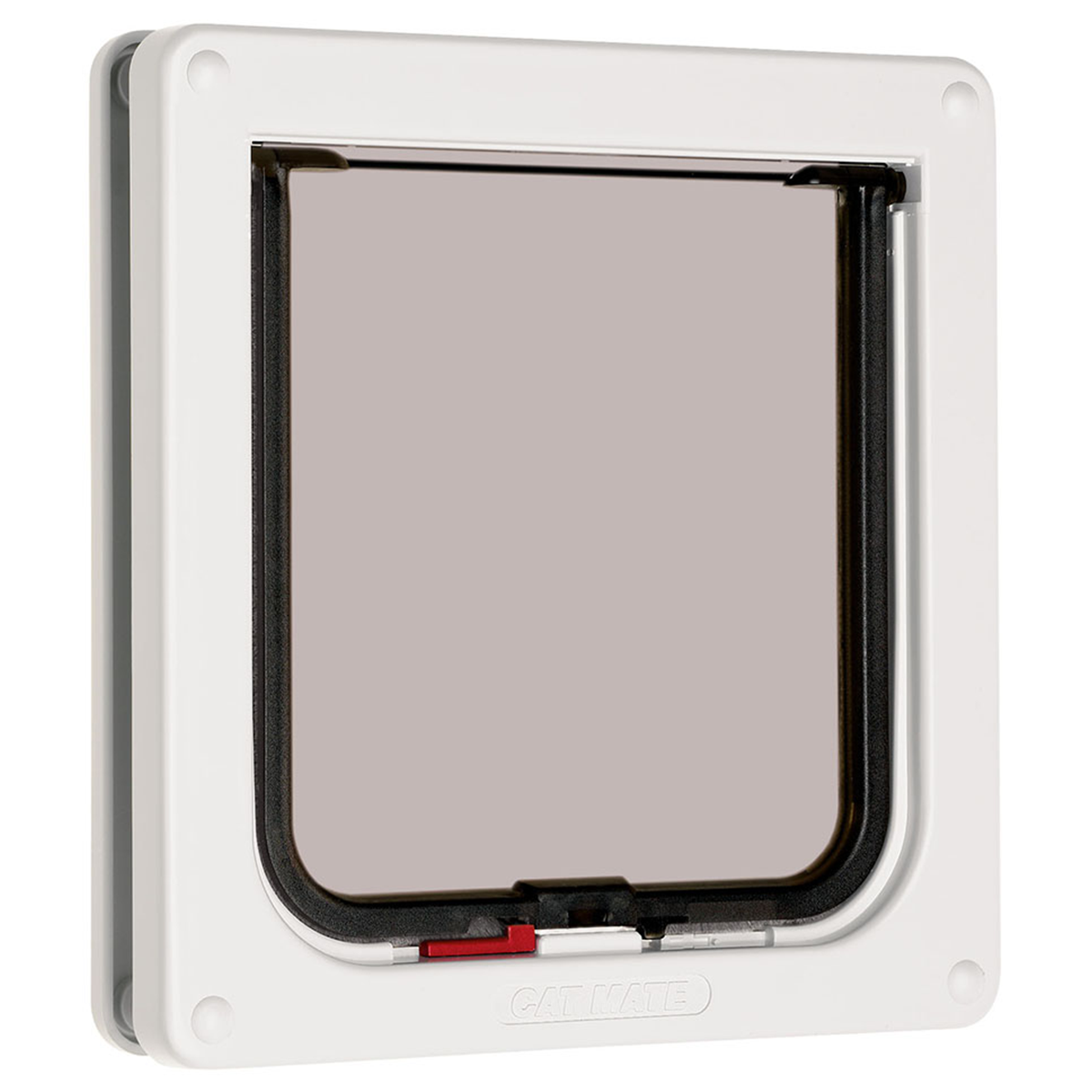 Pet Mate Lockable Cat Flap White