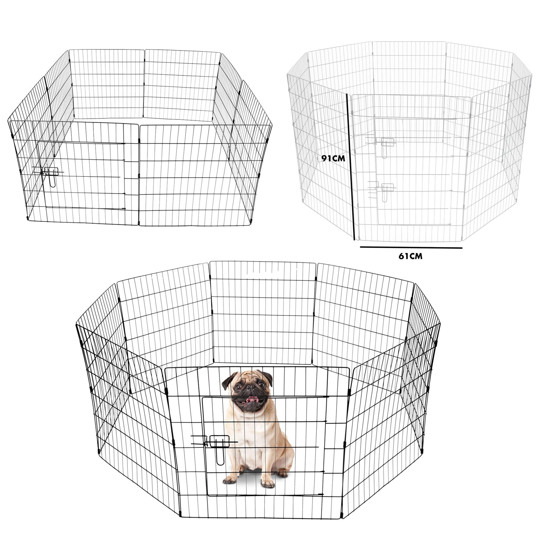 KCT Pet Play Pens- Portable Metal Pens or Run